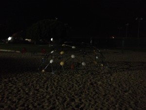 playground after dark